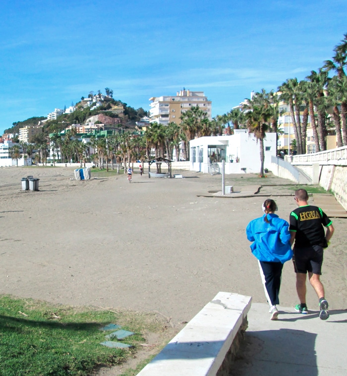 playa caleta Málaga