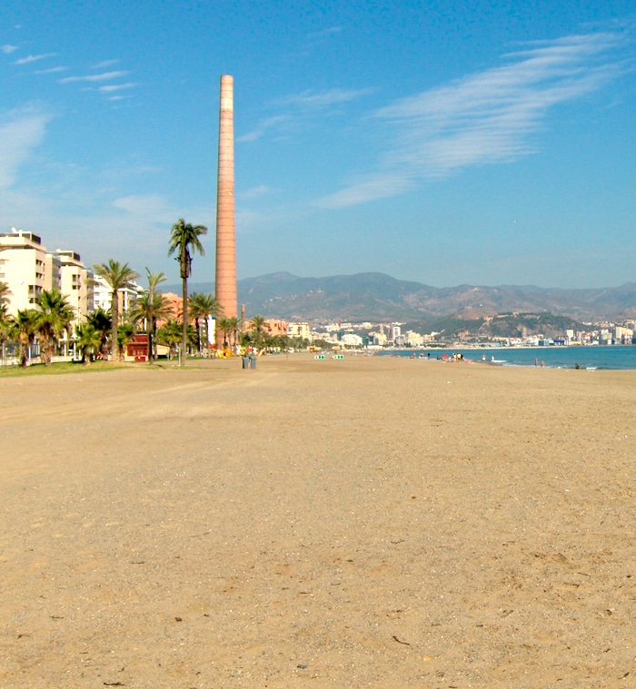 playa misericordia Málaga