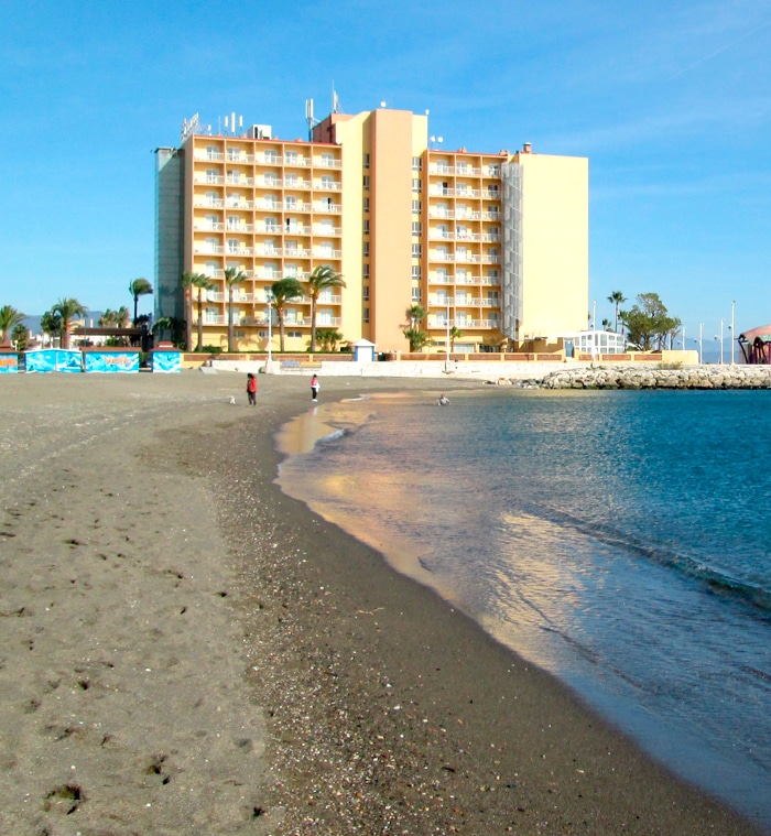 playa san Julián Málaga